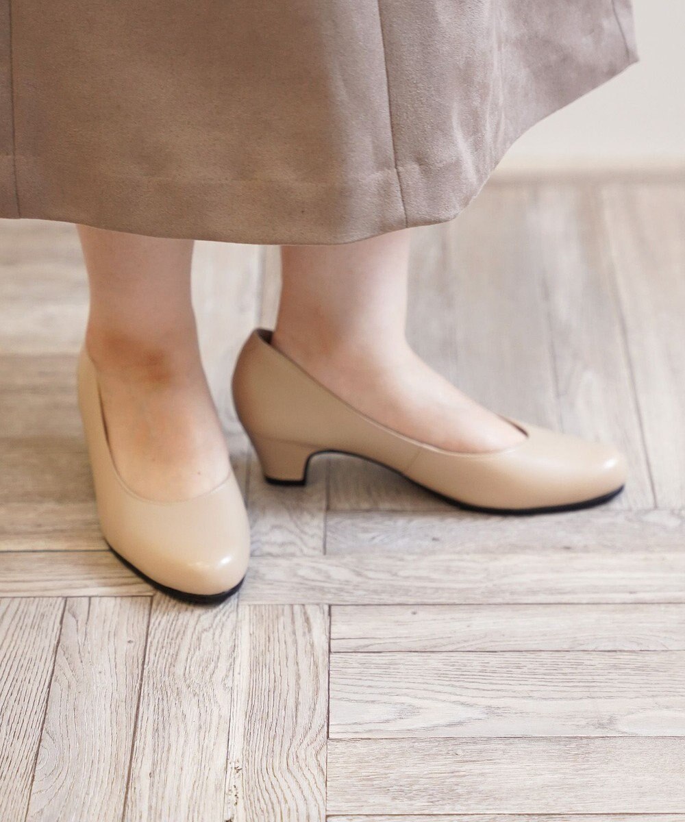 Pointer 日本製 ラウンドトゥパンプス 