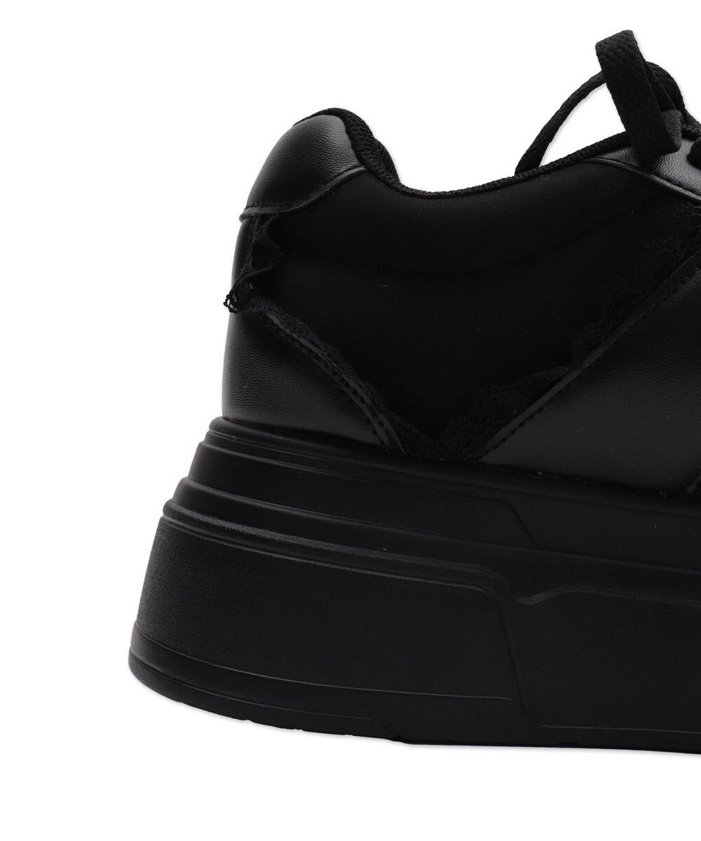 WEGO ダブルリボンフリルスニーカー 