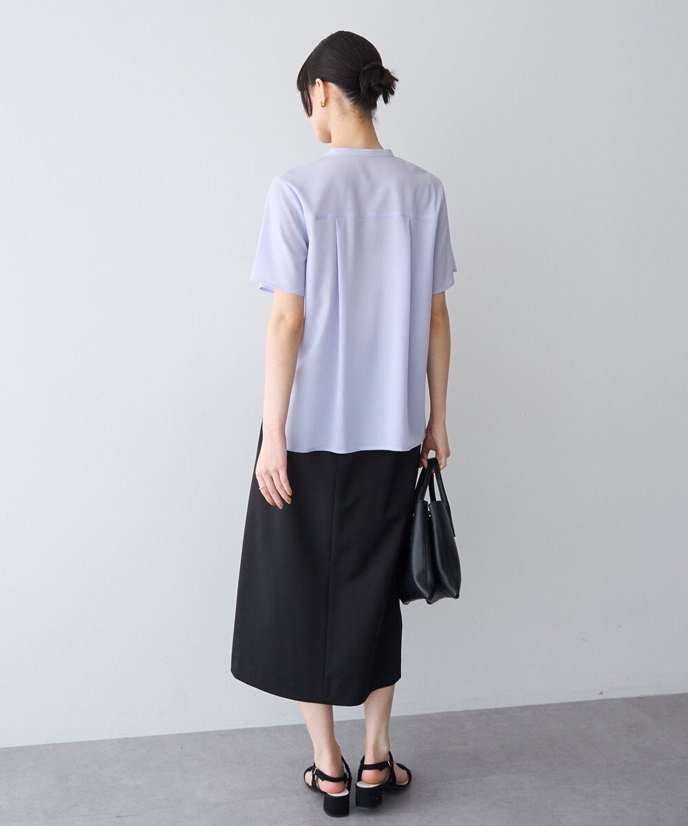 YECCA VECCA フリルデザインブラウス 