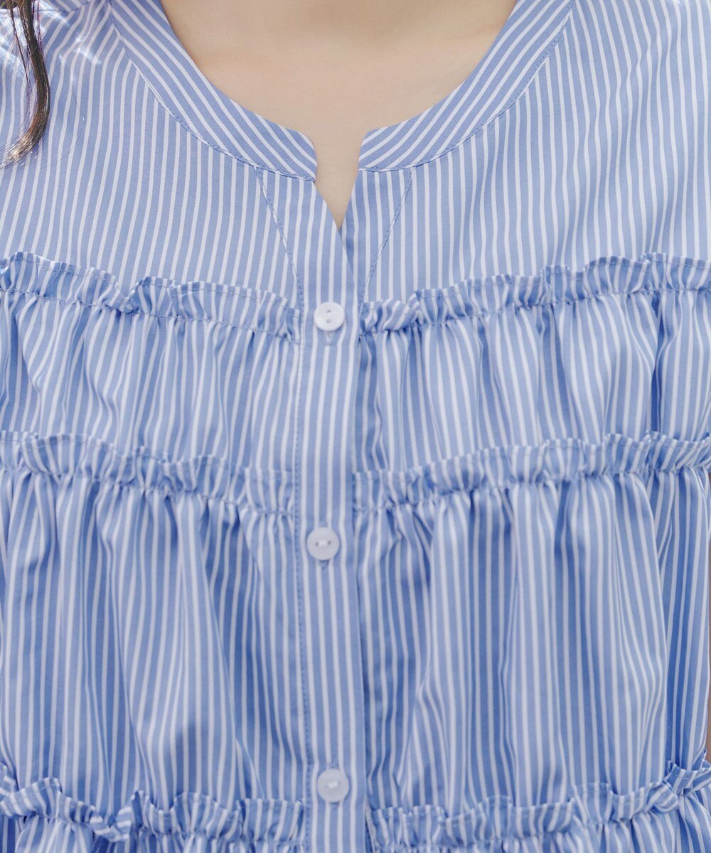 Tiaclasse L フリルティアードチュニック 