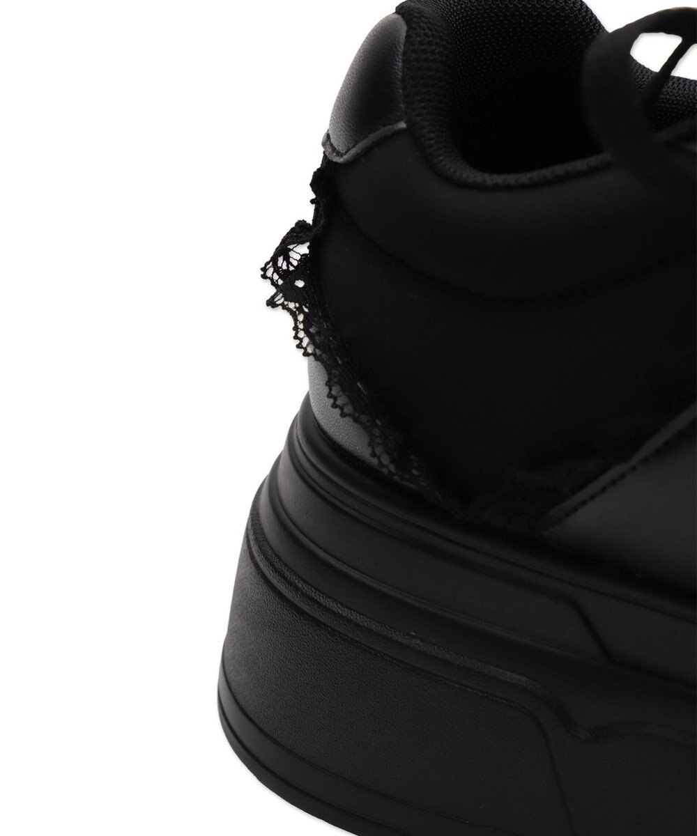 WEGO ダブルリボンフリルスニーカー 