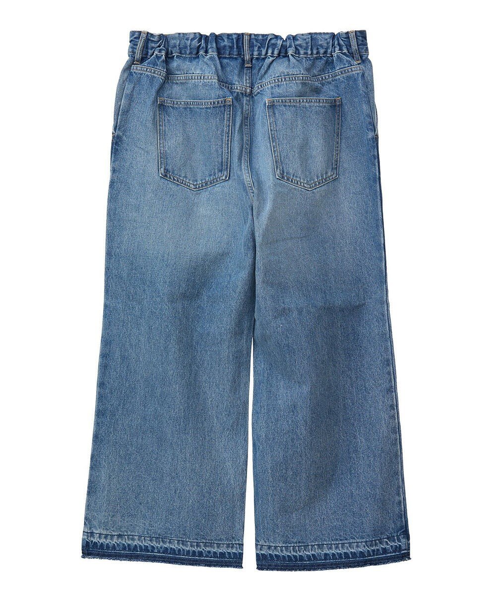 Green Parks タックワイドデニムパンツ 