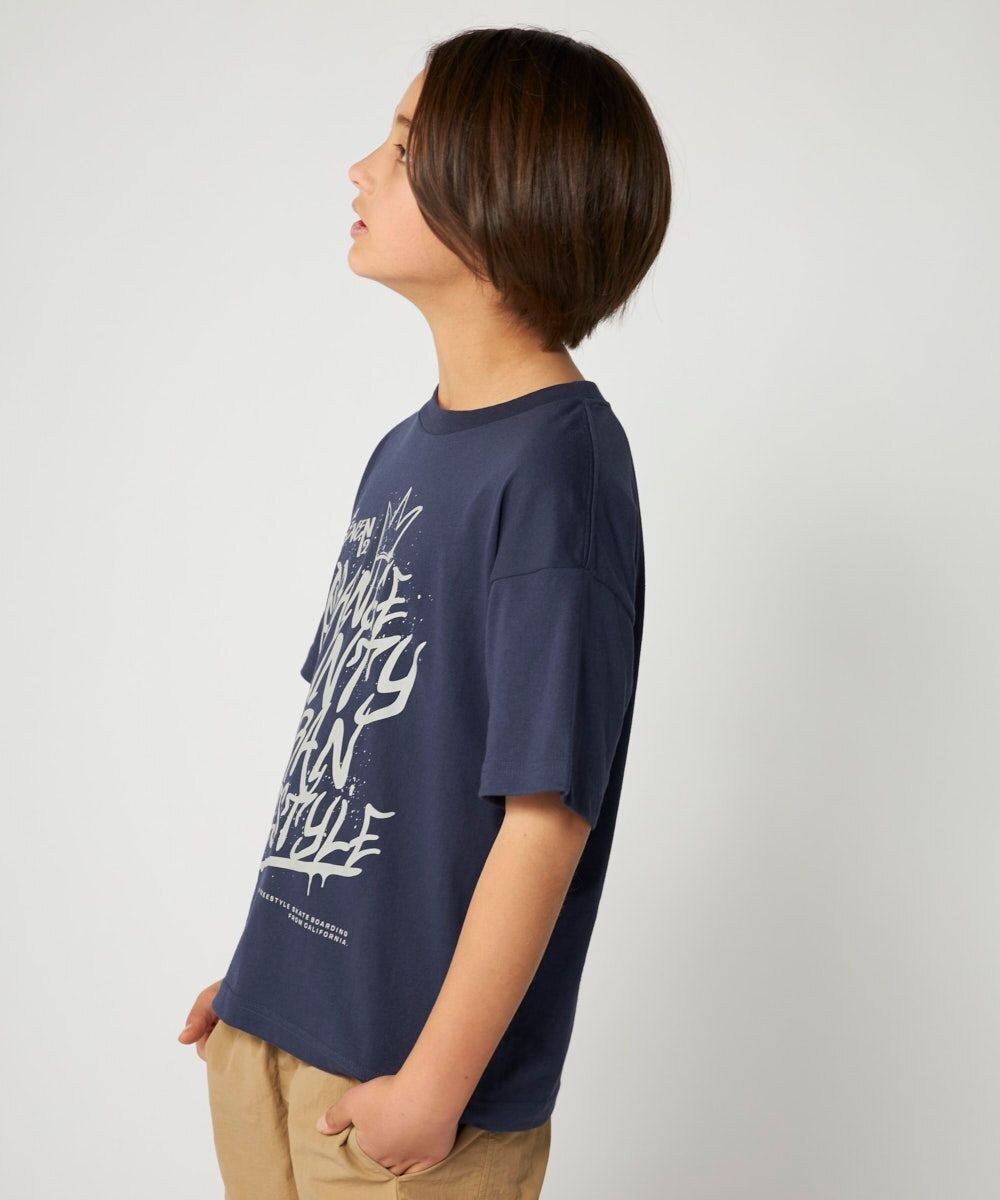 OP／FILA 【SEVEN2】グラフィティ風プリントTシャツ 