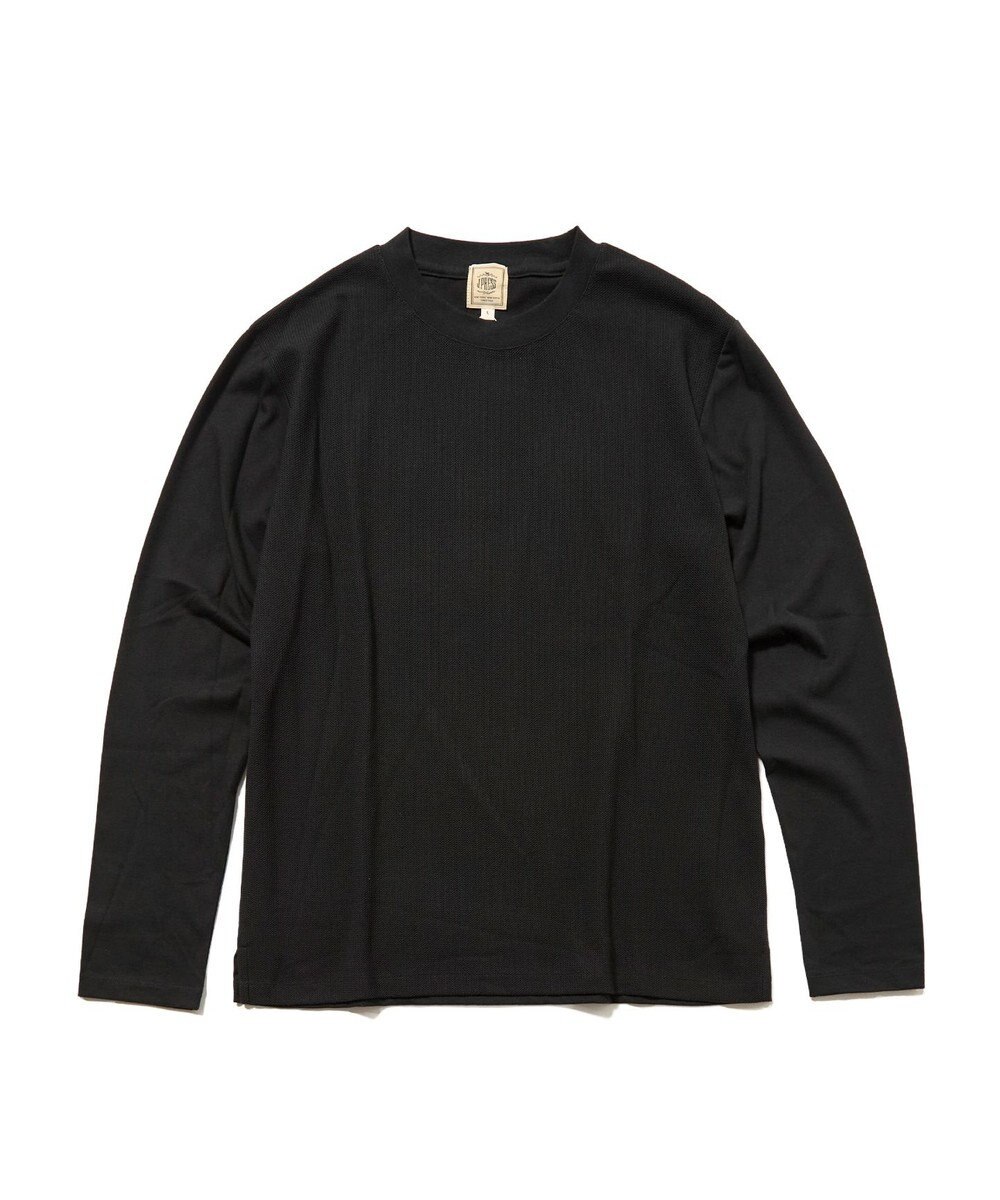 J.PRESS MEN オンでもオフでも品よく快適に【UVカット / 接触冷感 / 吸水速乾】【J.PRESS PREMIUM JERSEY】無地 ロングスリーブTシャツ 
