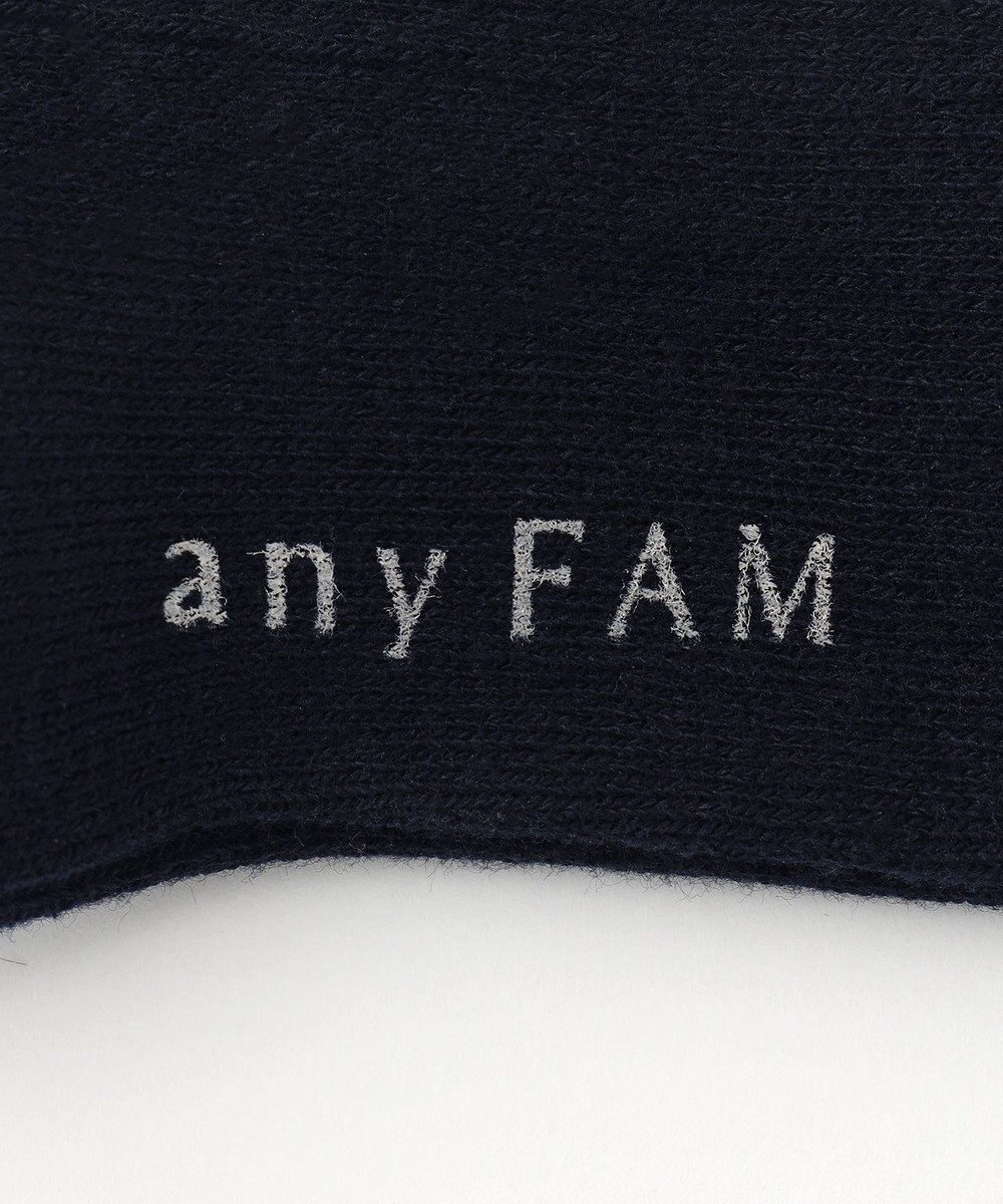 ANY KIDS 【日本製】リボン 刺繍 ハイソックス 