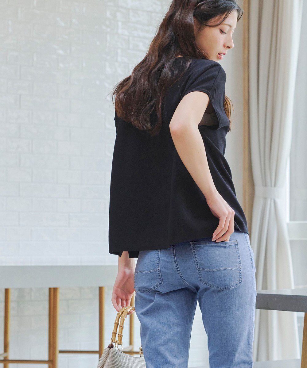 Tiaclasse L 【洗える・ストレッチ】デニムパンツ 