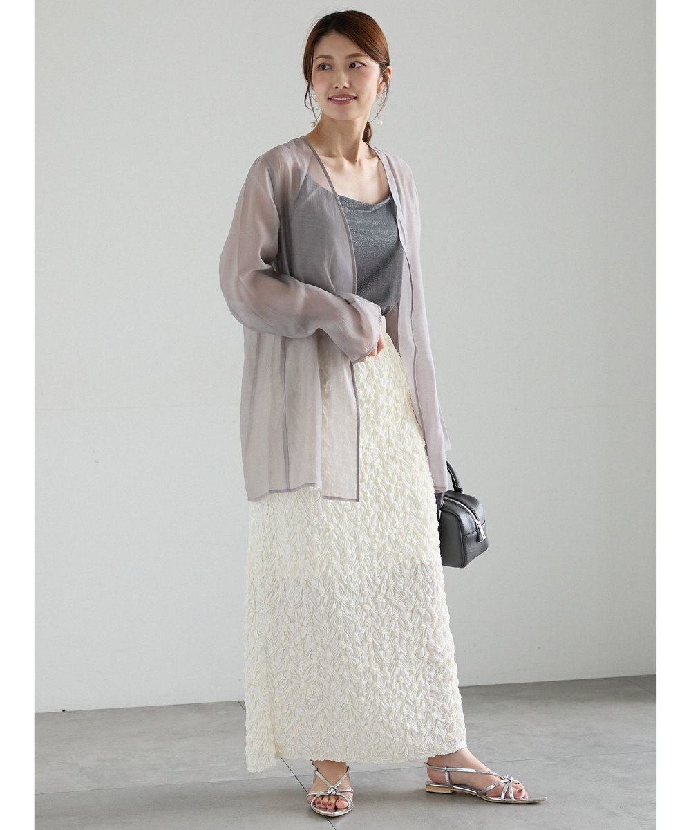 Te chichi シアーノーカラーシャツ 