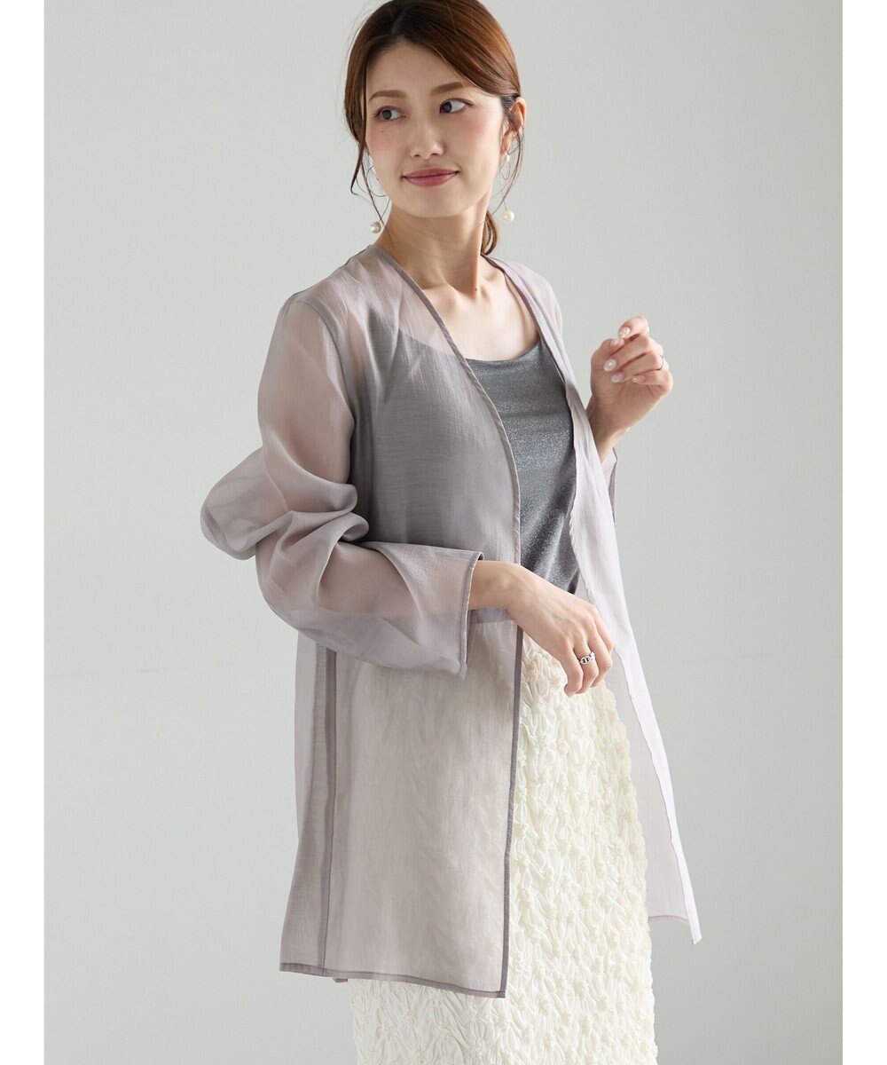 Te chichi シアーノーカラーシャツ 