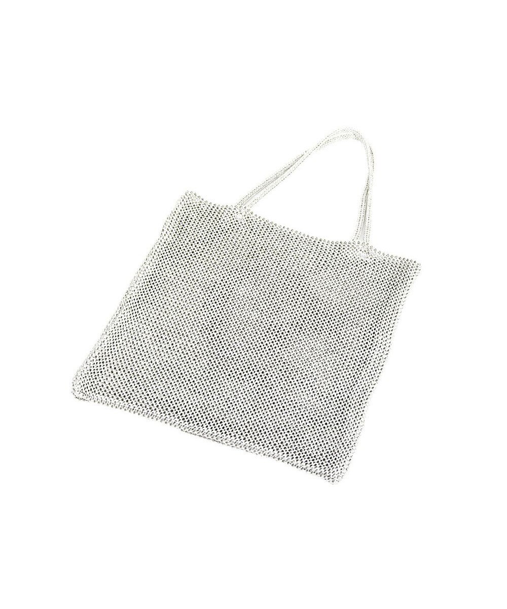 UNBILLION カシュカシュ cachecache / ラメ糸編みトートバッグ 