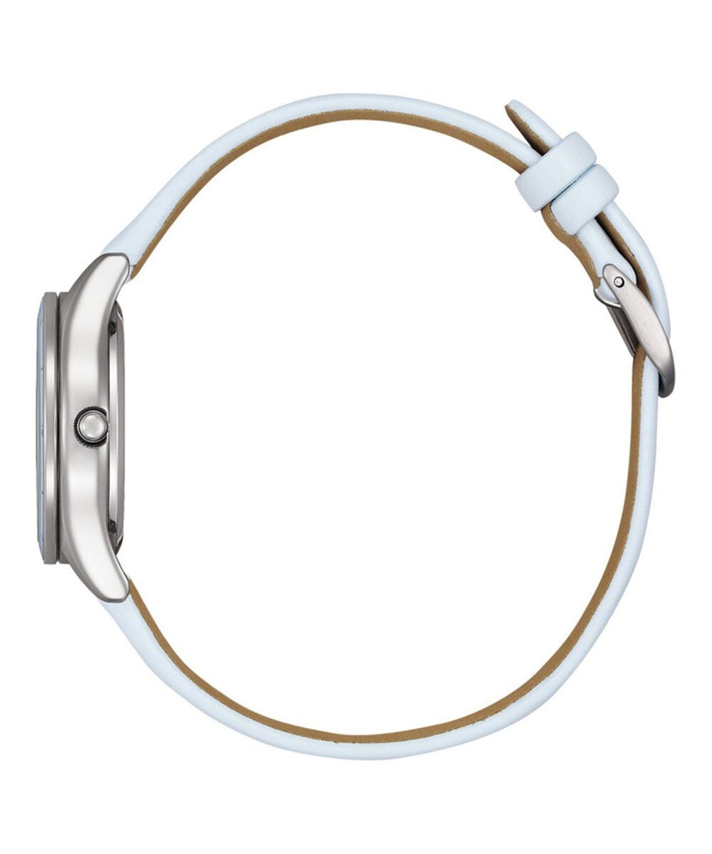 CITIZEN 【電池交換不要 ソーラーテックウオッチ】wicca「ACTIVE LINE」KH3-711-70 シルバー ライトブルー 