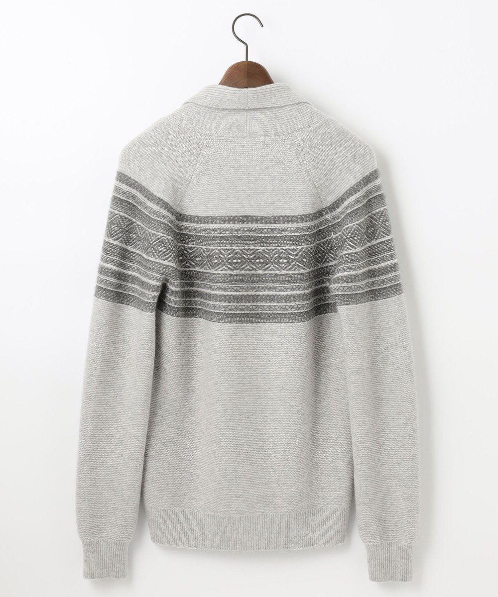 JOSEPH ABBOUD MOUNTAIN 【SPACE／UNISEX】ピュアカシミアアンダイド カーディガン 