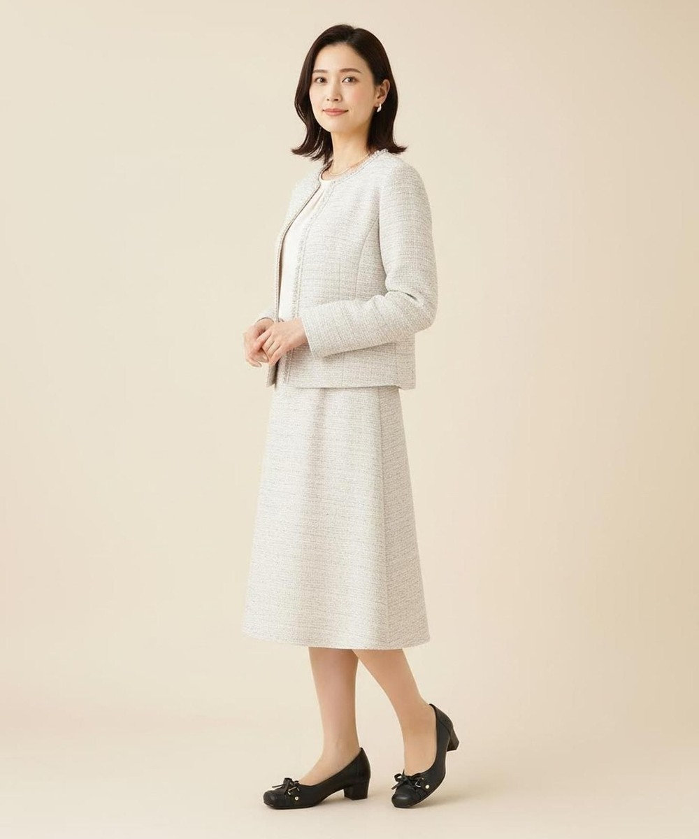 Pointer 日本製 本革リボン付きパンプス 