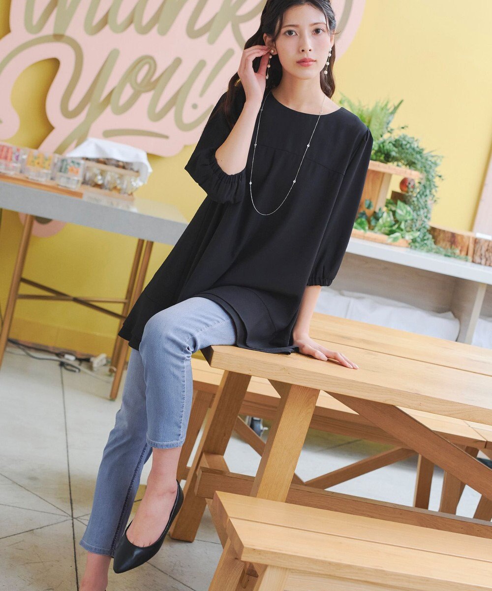 Tiaclasse L 【洗える・ストレッチ】デニムパンツ 