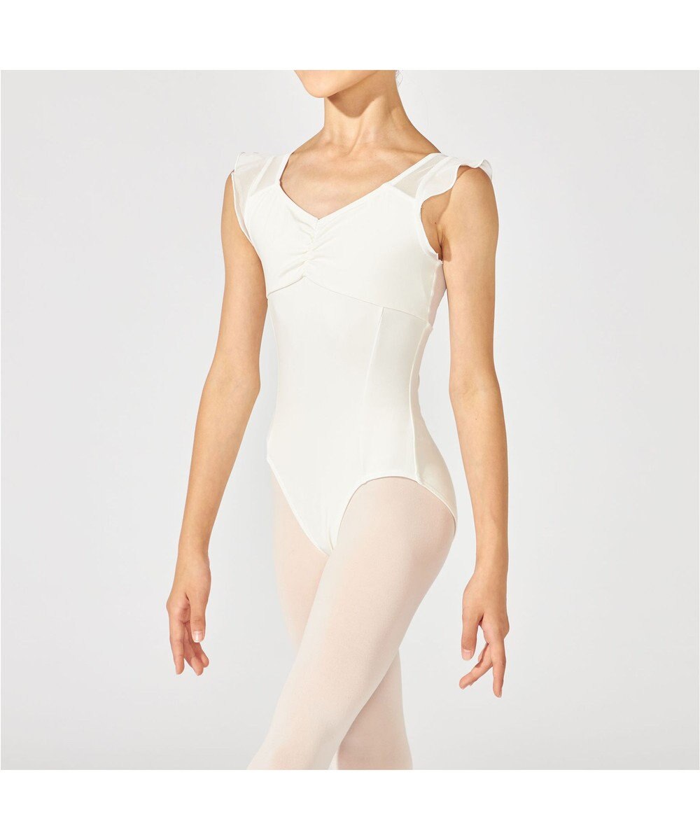 Chacott ノースリーブレオタード 