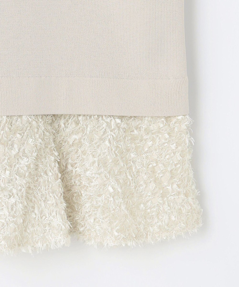 自由区 S 【SHIHOさん着用】ジャカードコンビ カーディガン 