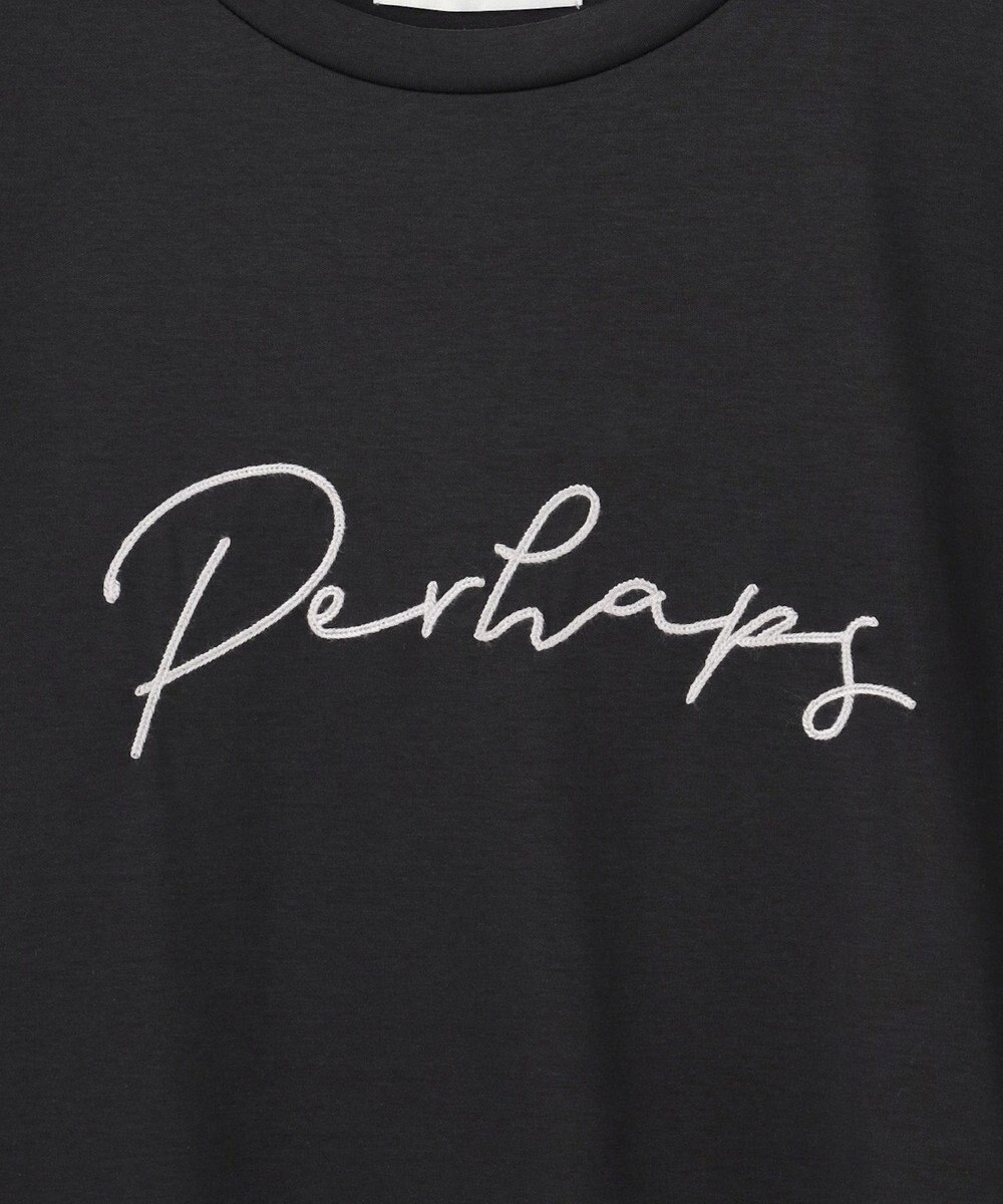 ANY 【汗ジミ防止加工】シルケットスムースフレンチスリーブ刺繍ロゴTシャツ 