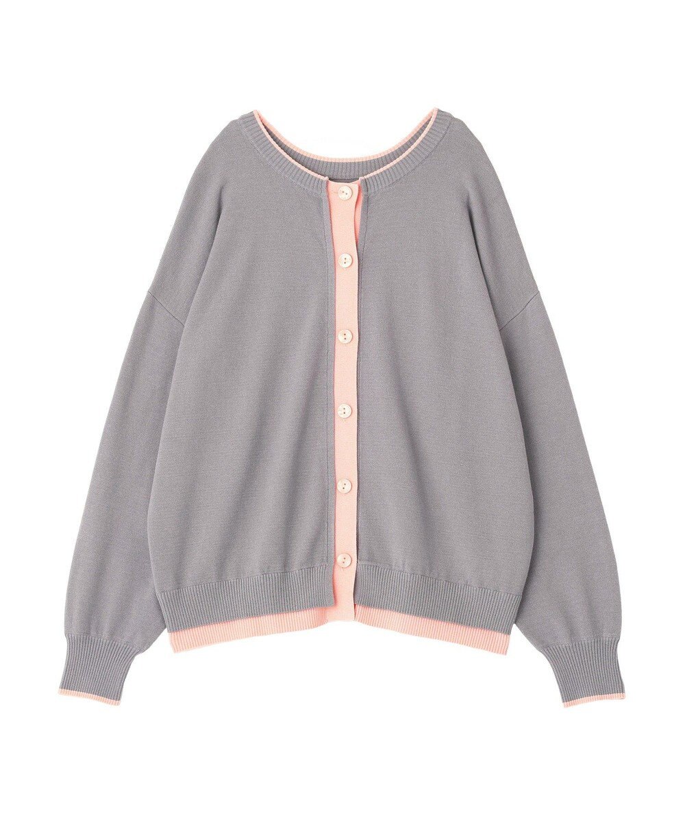 Green Parks アンチピリング前後２Ｗａｙニットカーディガン 