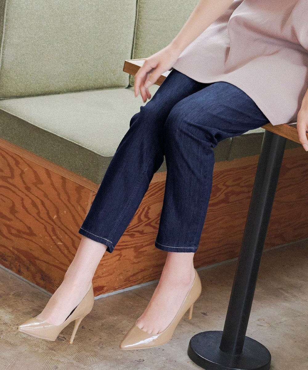 Tiaclasse L 【洗える・ストレッチ】デニムパンツ 