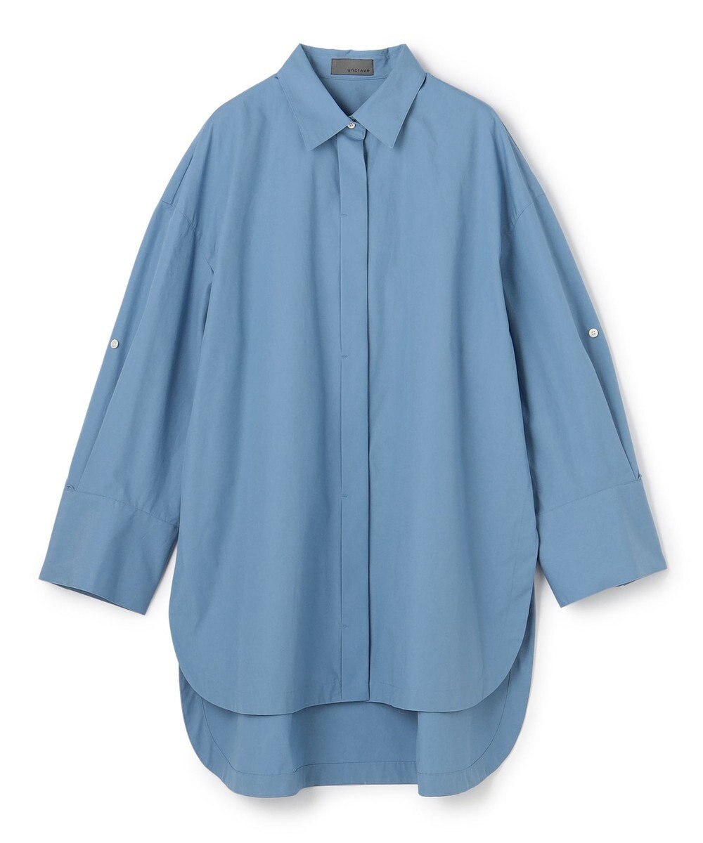 uncrave コットンクロスプレーン BIGシャツ 