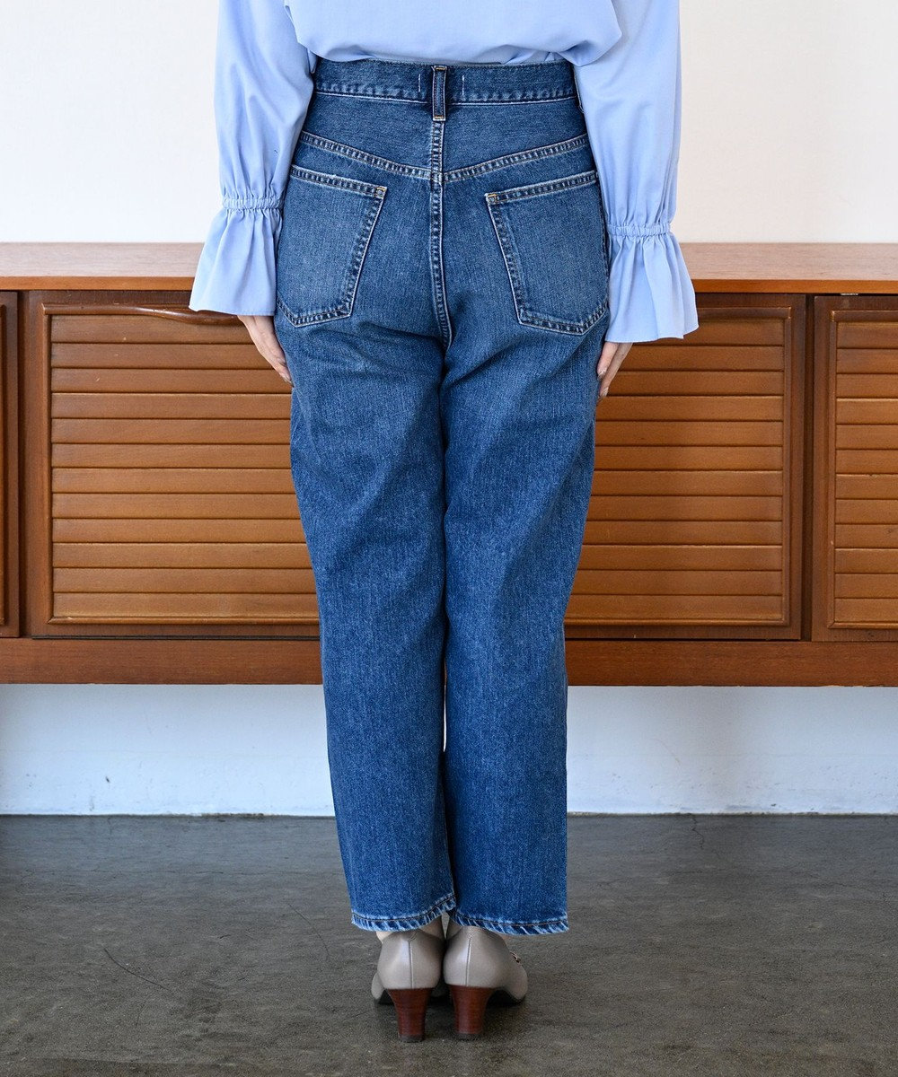 woadblue 【先行販売】SALUU サルー ストレートアンクル デニムパンツ 