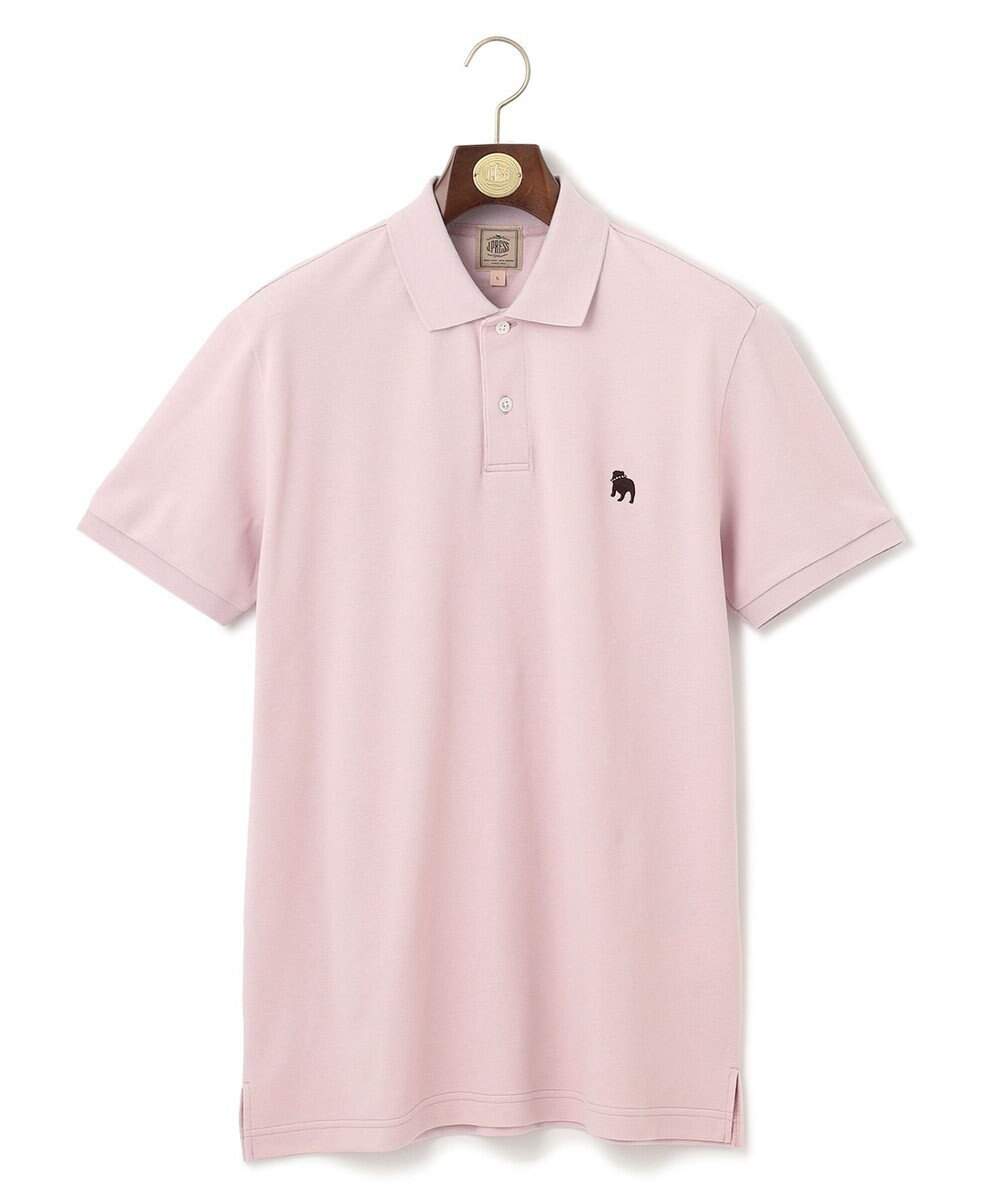 J.PRESS MEN 【大人気】アメリカンコットン鹿の子 バックブルポロシャツ 
