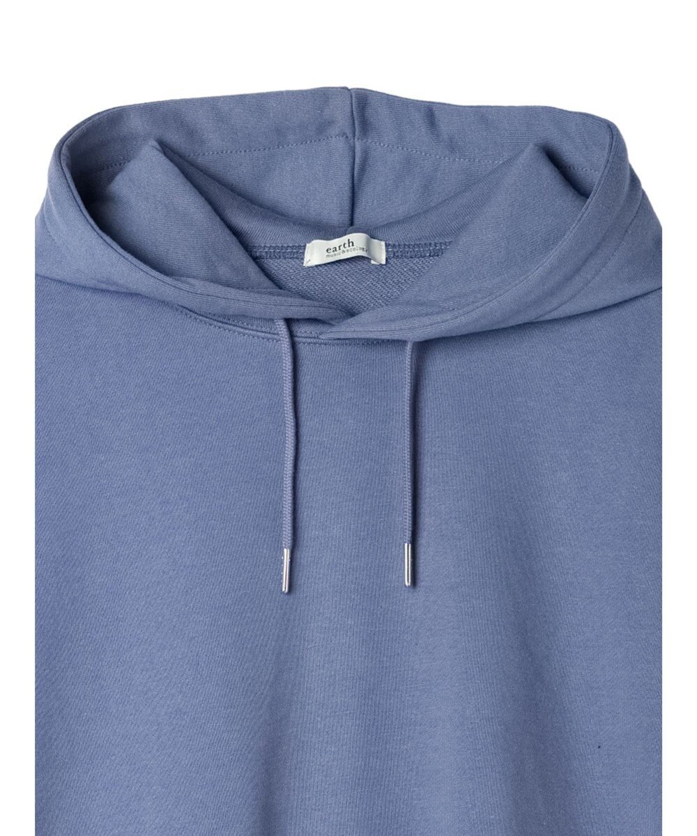 earth music&ecology スウェットルーズパーカー 