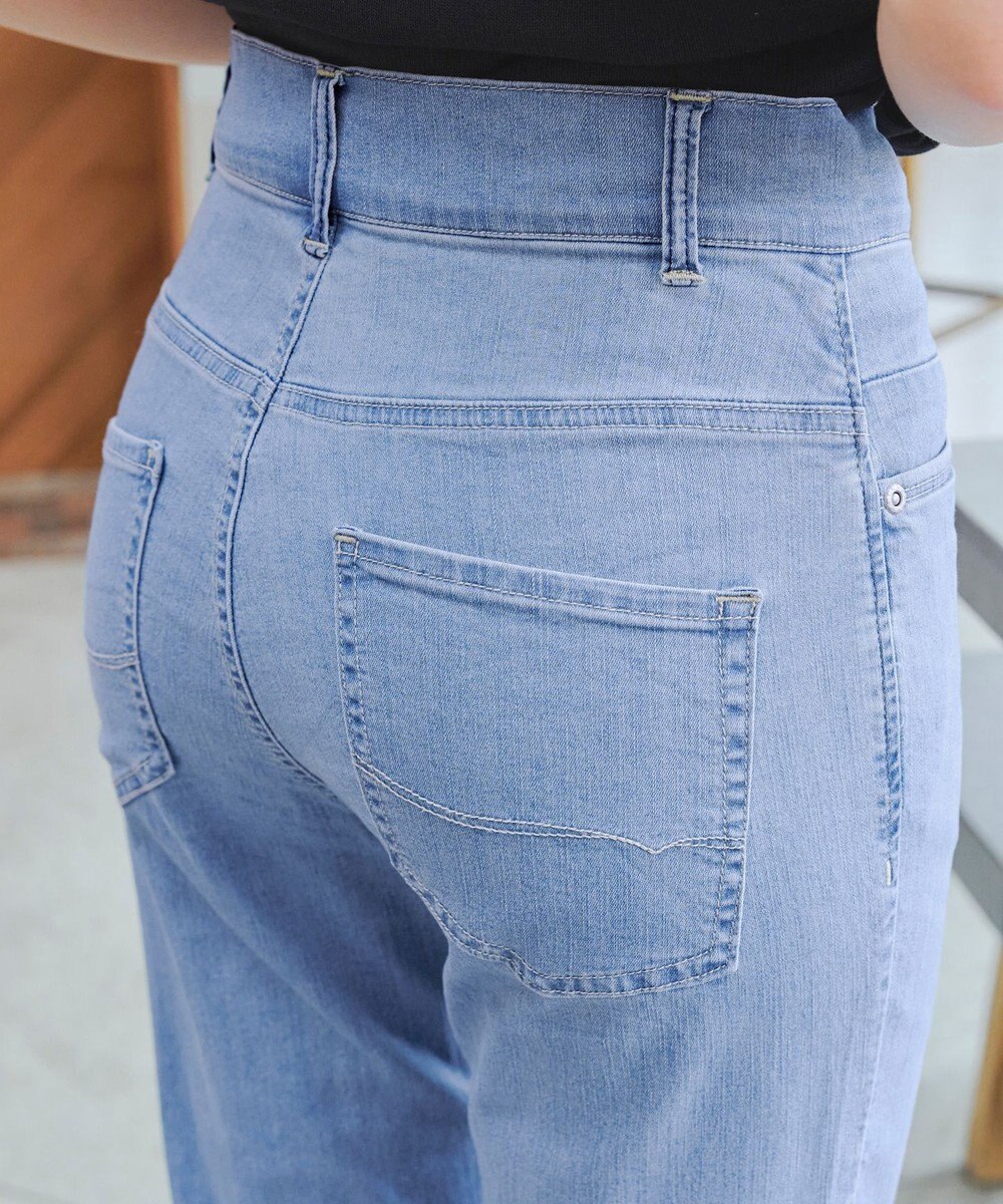 Tiaclasse L 【洗える・ストレッチ】デニムパンツ 