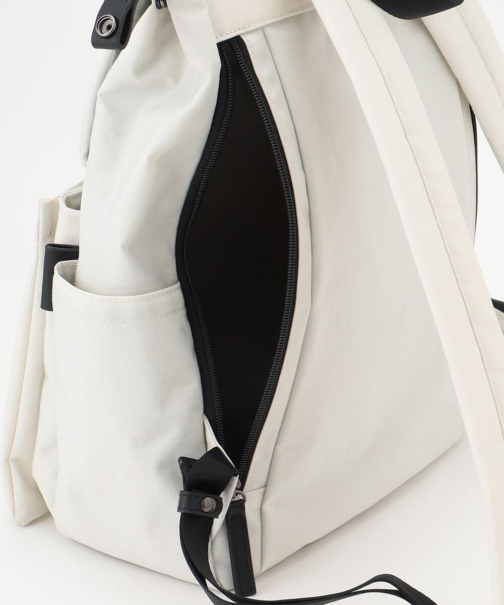 Y'SACCS 【ムック本掲載】クリンクルナイロン　ダブルポケットリュック 