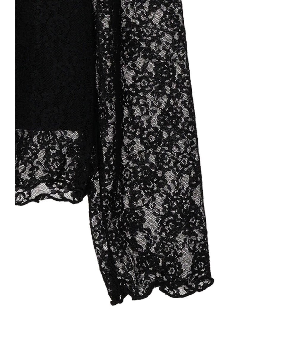 earth music&ecology レースドッキングプルオーバー 