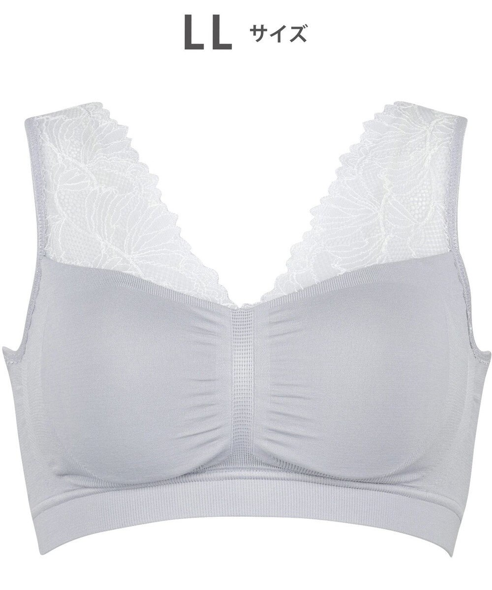 Wing ノンワイヤーブラ　【ナイトアップブラルーム】　寝るとき用ブラ　バストの脇流れを防ぐ　パッド有り　ウイング／ワコール　KB3510 