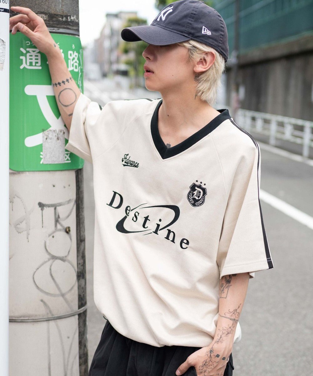 WEGO 【ユニセックス着用ITEM/MLサイズ展開】フェイクスウェードゲームT（SS） 