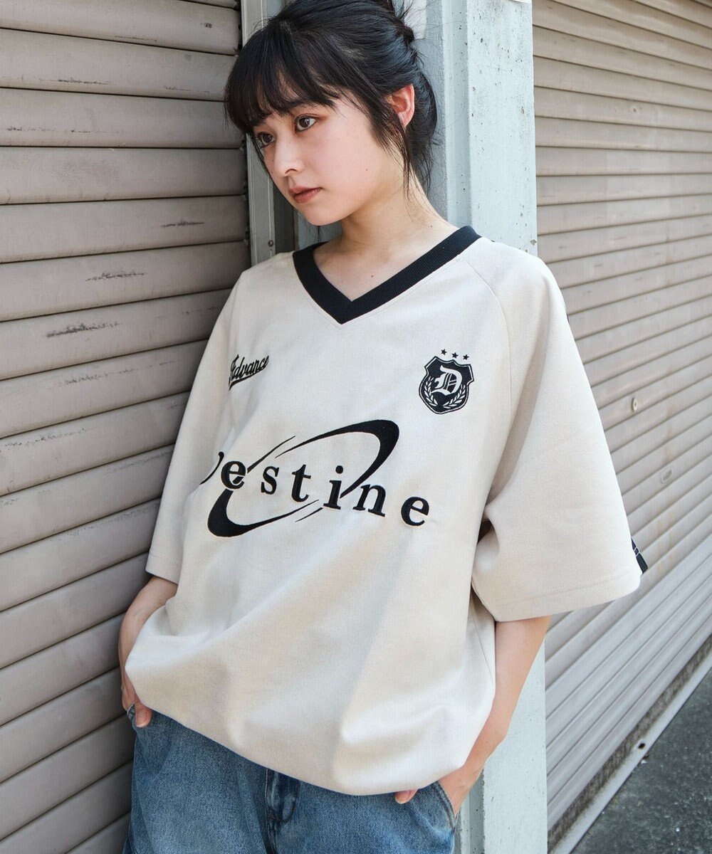 WEGO 【ユニセックス着用ITEM/MLサイズ展開】フェイクスウェードゲームT（SS） 