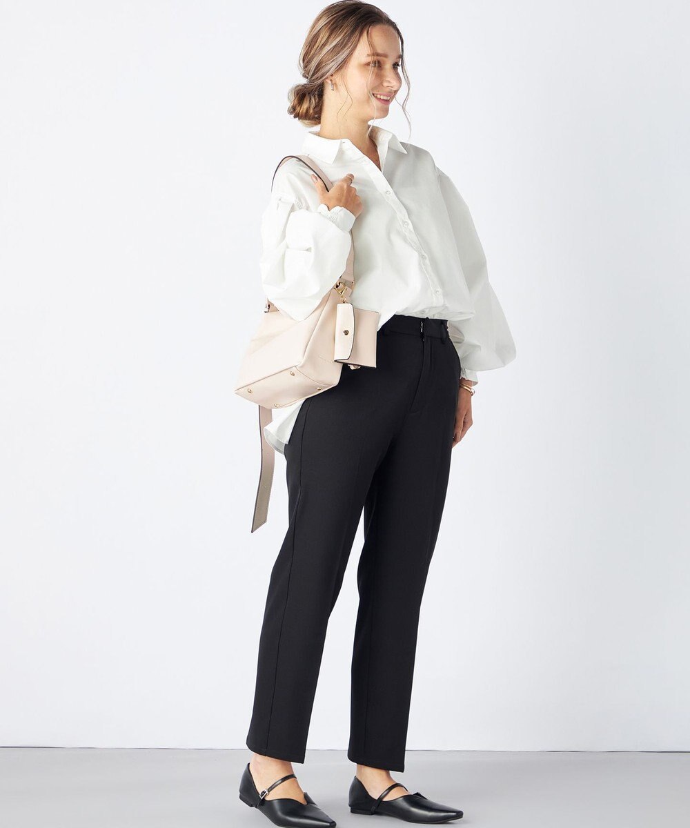 LA BAGAGERIE 【maison vert】 【チェーンチャーム・ミニポーチ付き】2WAYベルトワンショルダー 