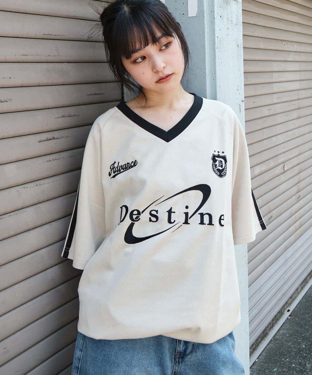 WEGO 【ユニセックス着用ITEM/MLサイズ展開】フェイクスウェードゲームT（SS） 