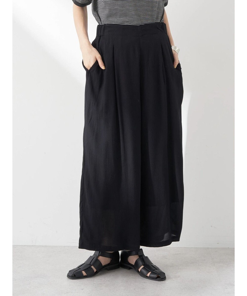 earth music&ecology レーヨンクレープイージーパンツ 