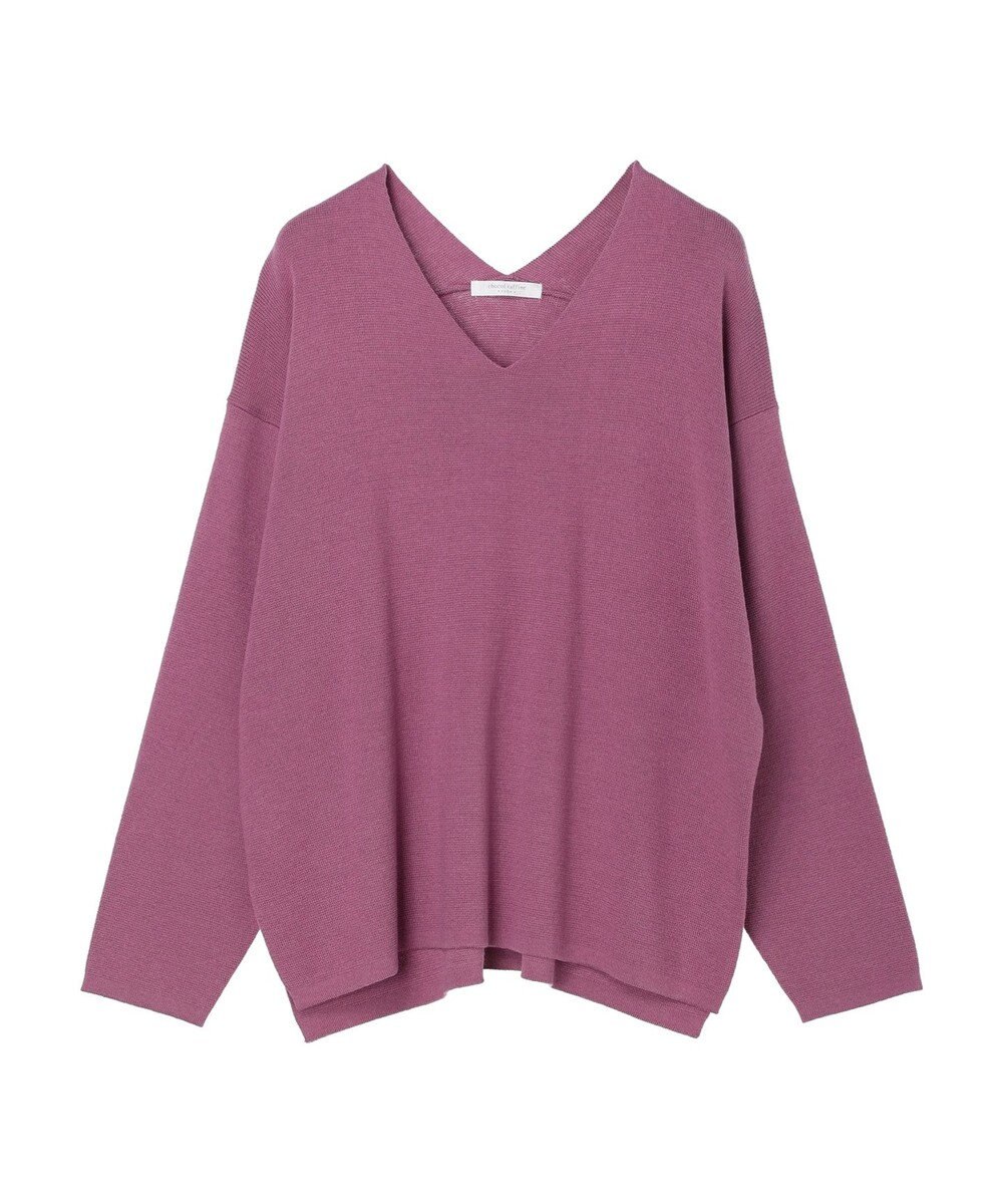 Green Parks 洗える　ミラノリブ編みニットプルオーバー 