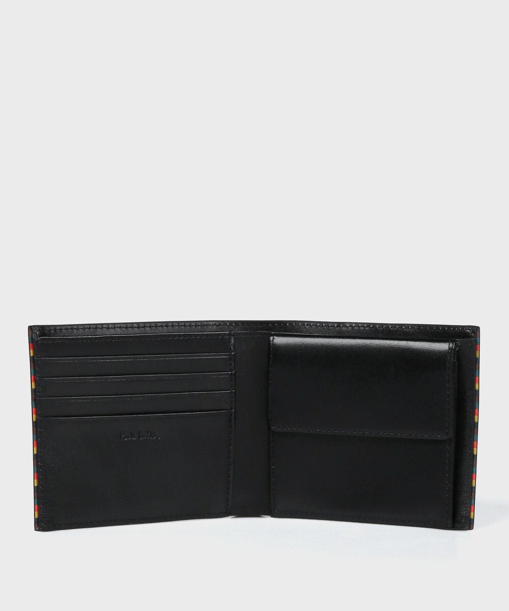 Paul Smith ブライトストライプトリム 2つ折り財布 