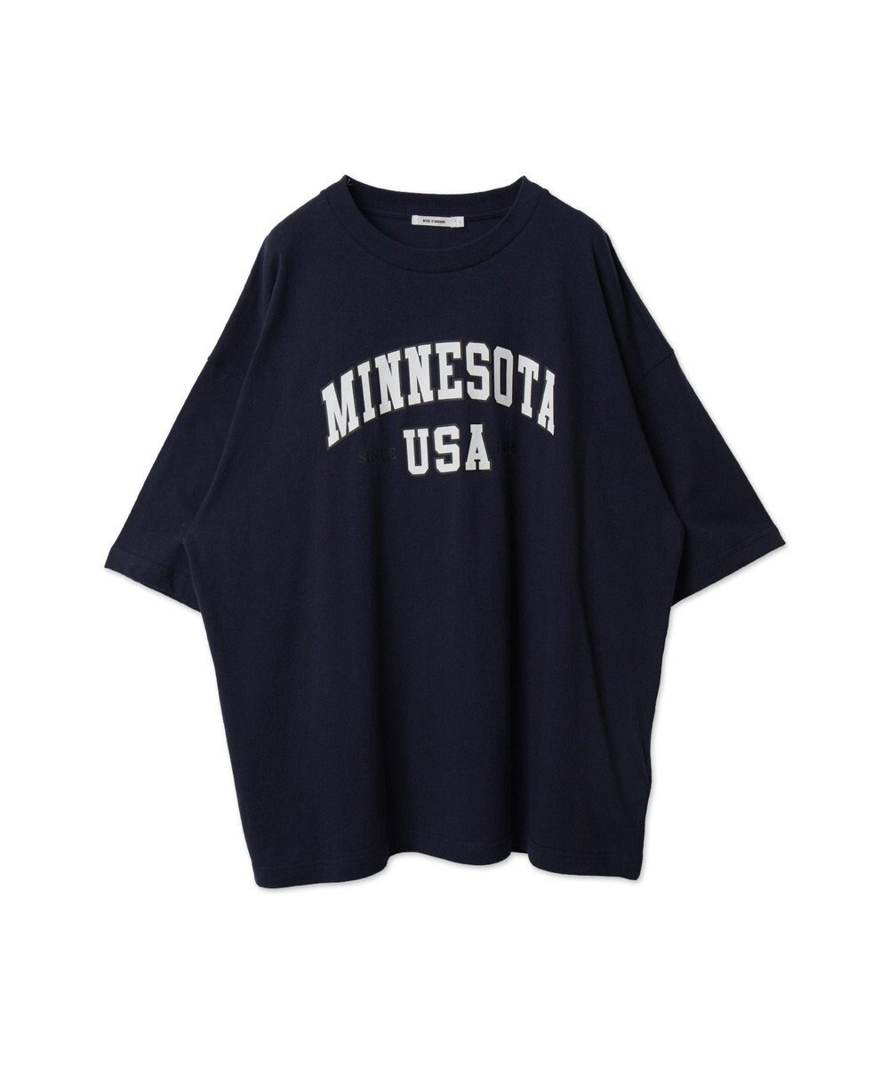 WEGO 【ユニセックス着用ITEM】カレッジロゴプリントT（SS） 