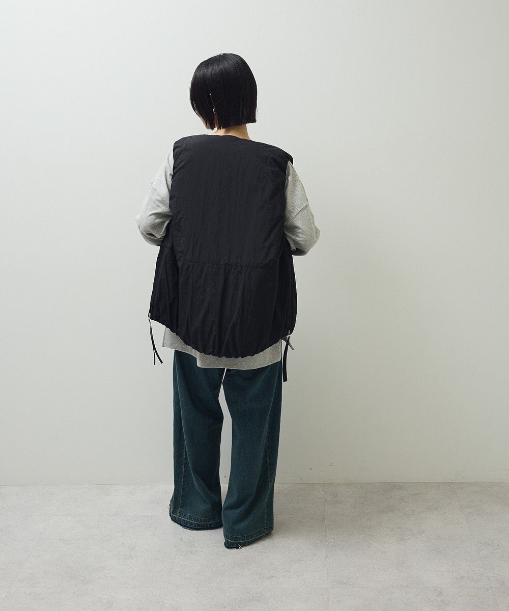 Green Parks サイドZIP中綿コクーンベスト 