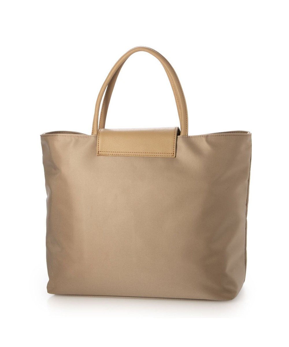 UNBILLION VERYコラボ ペルケ perche / 牛革フラップナイロントートバッグ 