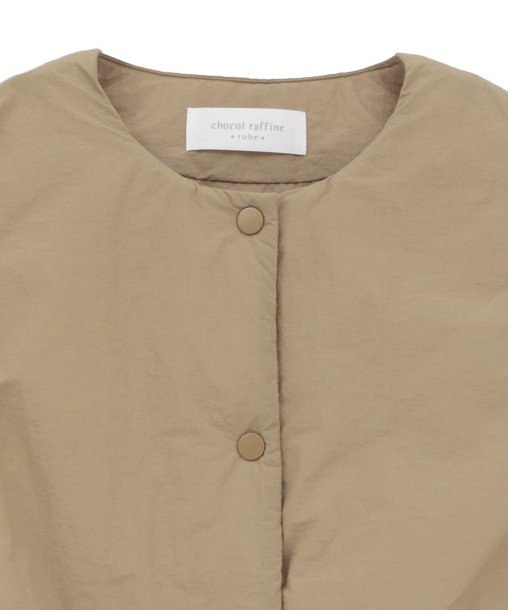 Green Parks サイドZIP中綿コクーンベスト 