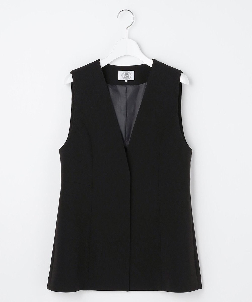 J.PRESS LADIES L 【セットアップ対応】セラテリーダブルクロス ジレ 