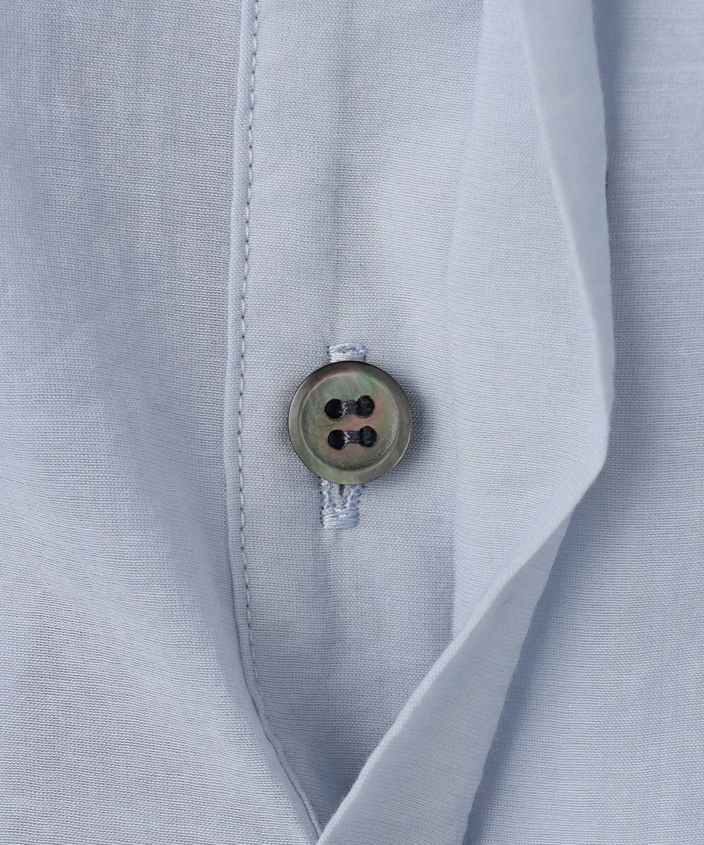 23区 【先行予約】ナイロンコットンシアーボイル ドロストシャツ 