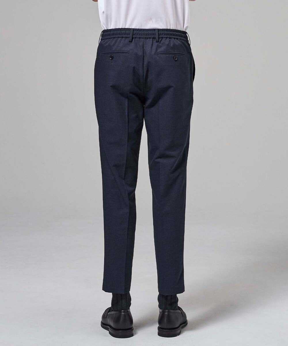 JOSEPH HOMME 新色【セットアップ対応】クールドッツストレッチ　ドロスト付テーパードパンツ / PEGG CONVERTIBLE 