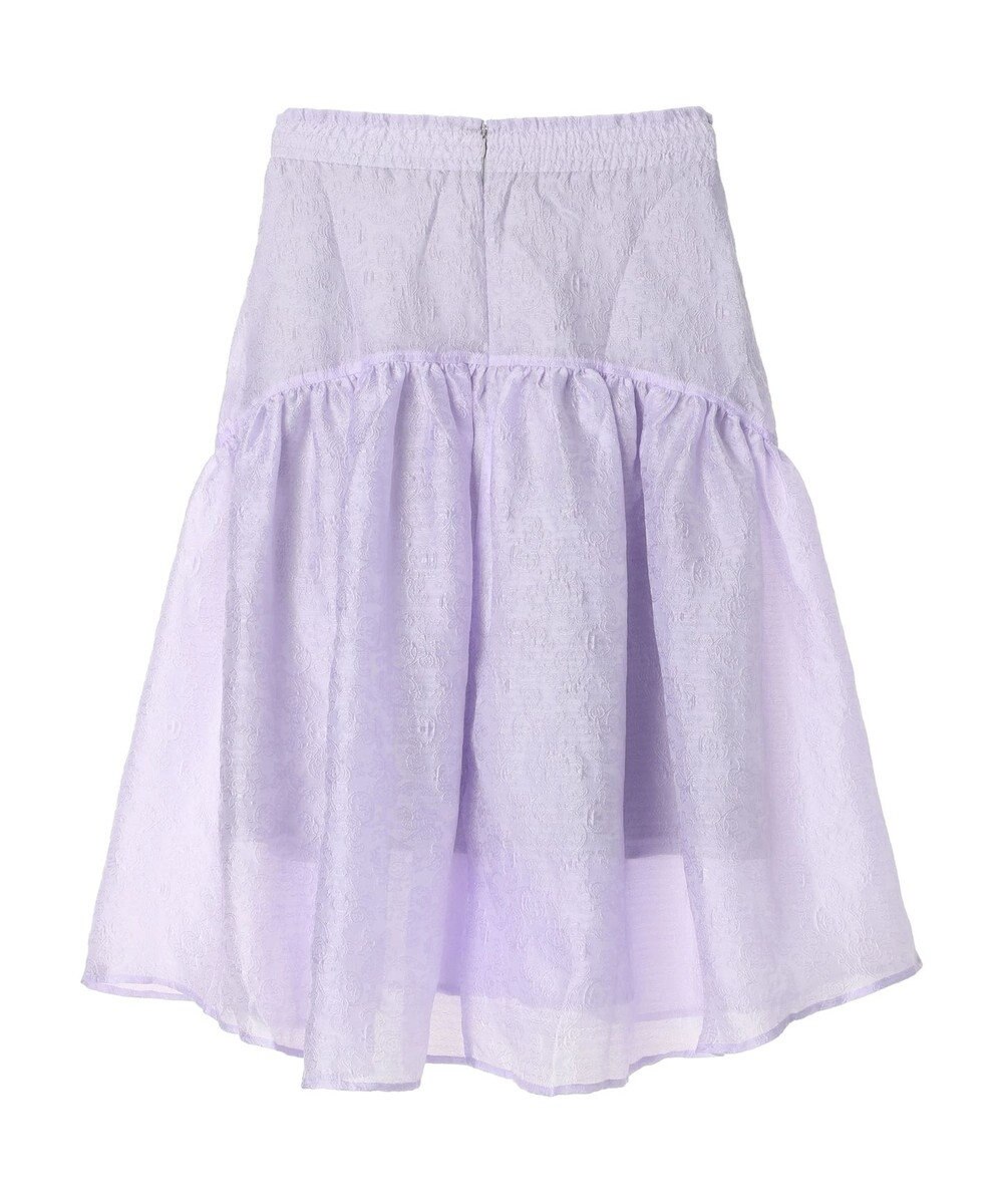 Green Parks ジャガードボリュームスカート 