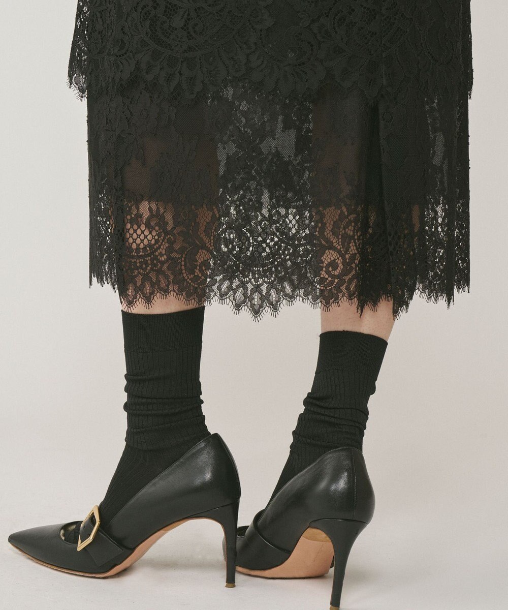 GRACE CONTINENTAL レースレイヤードスカート 