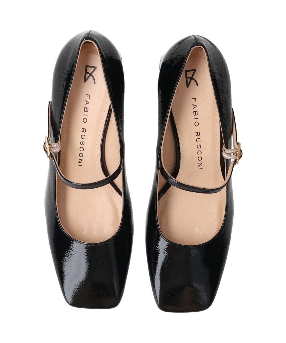 INTER-CHAUSSURES 【FABIO RUSCONI】スクエアトウワンストラップパンプス 