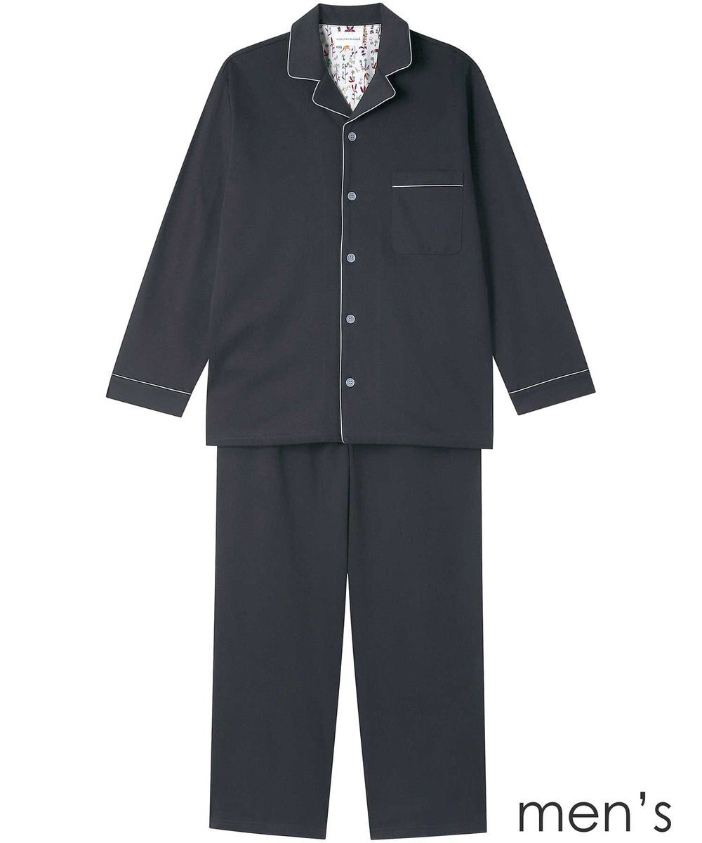 une nana cool 【綿100％】やわらか天竺メンズパジャマ　ＭＡＤＥ　ＷＩＴＨ　ＬＩＢＥＲＴＹ　ＦＡＢＲＩＣ 