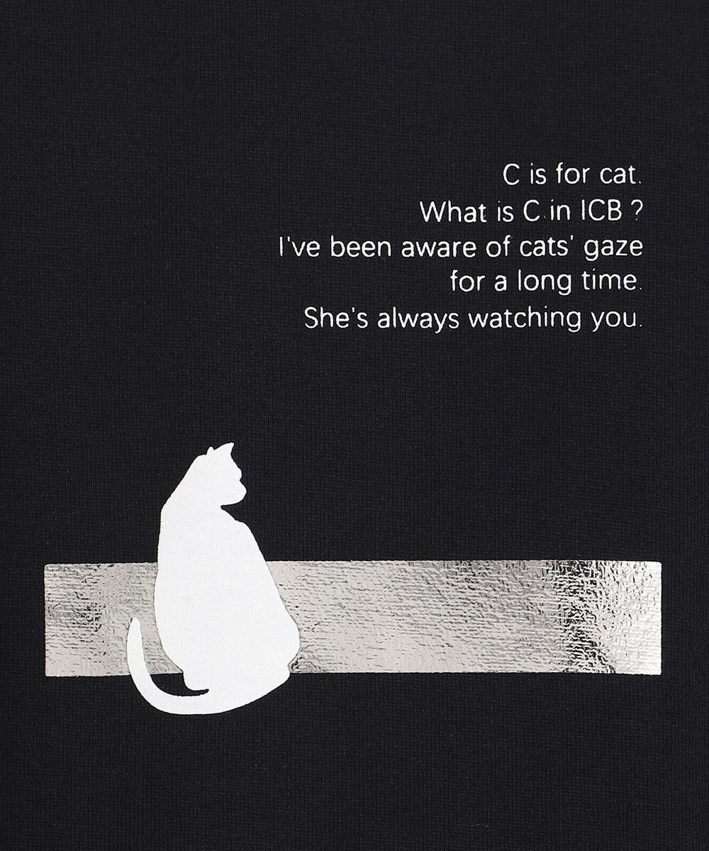 ICB ロゴTEE（猫モチーフ） 