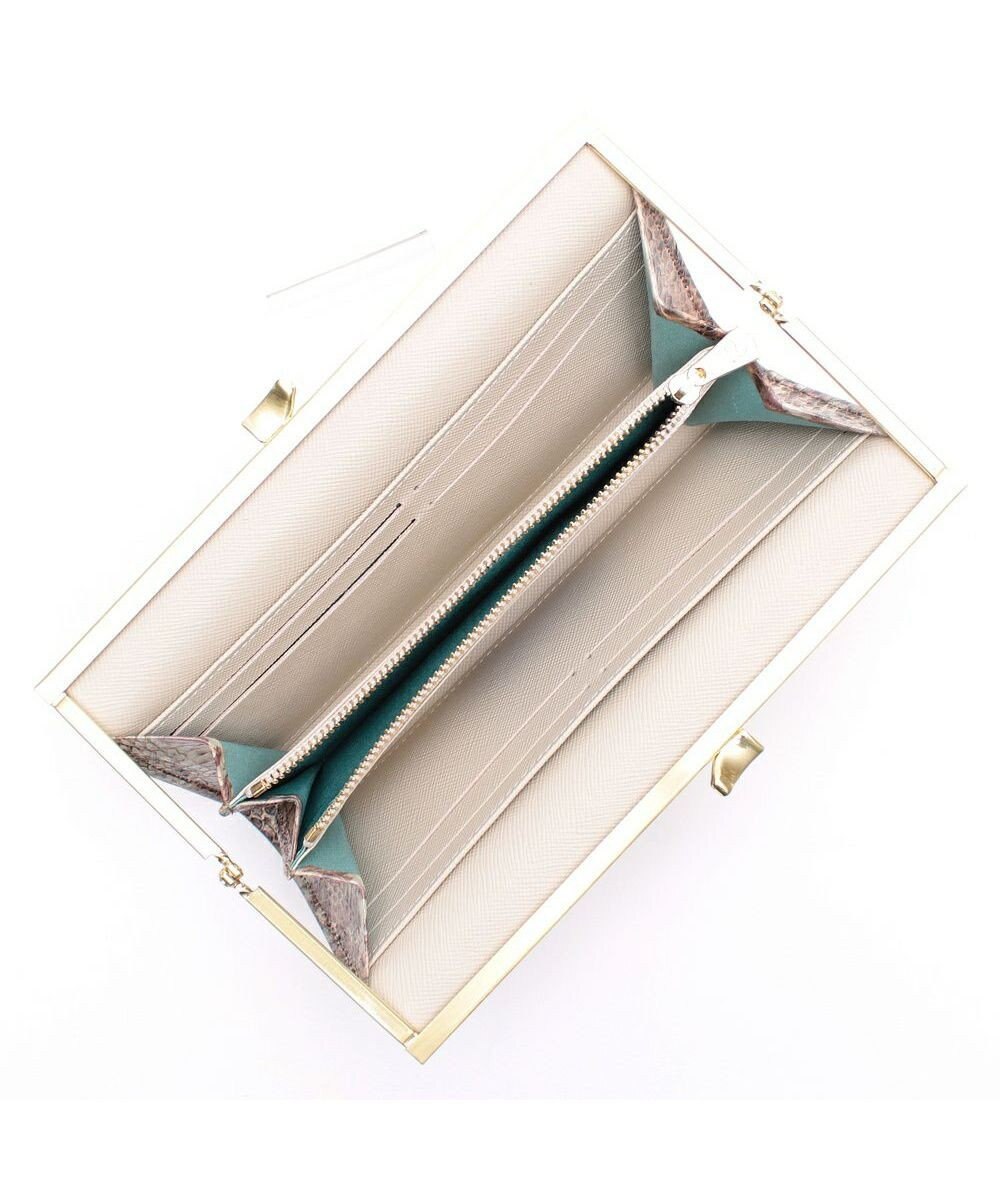 A.D.M.J. 【スネークレザー】ガマグチウォレット 